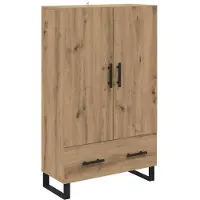 vidaXL Highboard Artisan-Eiche 69,5 x 30 x 115 cm Holzwerkstoff