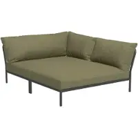 Houe LEVEL 2 Cozy Ecke Kissen rechts Aluminiumgestell