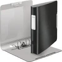 Leitz Ordner Active Style, DIN A4, Rückenbreite 65 mm, satin schwarz
