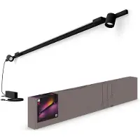 Philips Hue Perifo - White and color Set mit 2 Wandstrahlern und Farbverlauf in Schwarz