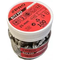 Pro Bits PZ 2 Antirutsch 100 Stück