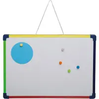 MAUL Whiteboard , für Kinder ab 3 Jahren, magnetisch, tragbar, weiß, 240 x 350 mm