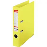 Esselte Brevordner EssNo1 POB CO²neut.A4 50mmGul - (10 stk.)
