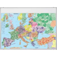 Franken Kartentafel Europa magnethaftend