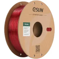 Esun Etpu-95A 1,75Mm Transparent Red 1Kg