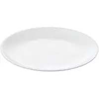 Wilmax Speiseteller 23 cm aus Porzellan, Weiß, 6er Set
