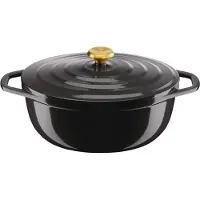 Tefal Air E25589, 5,7 l, Oval, Schwarz, Aluminium, Keramik, Schwarz