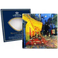 CARMANI Dekorativer Teller - V. van Gogh, Caféterrasse am Abend ()