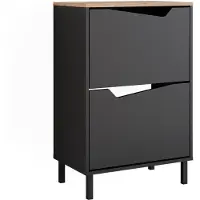 Vicco Schuhkipper Marelle, Anthrazit/Artisan, 60 x 91.6 cm mit 2 Fächern