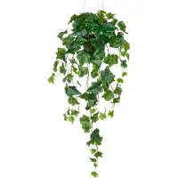 Creativ Green Kunstpflanze "Efeuhänger", grün, H:75cm, Kunststoff, Kunstpflanzen, Kunstpflanze, mit üppigen Ranken