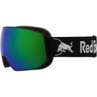 Red Bull Spect Eyewear Eyewear FINK Black Goggle brown with green mirror Gr. Uni