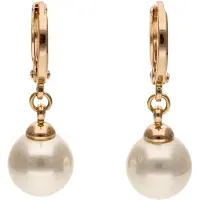 Faina Women Drop Earrings in Rose Gold White | Gr.: onesize