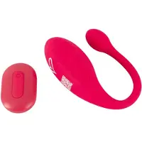 Beau Coeur Koral - Vibrations-Ei mit Fernbedienung (Pink)