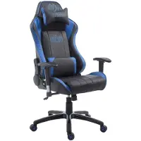 TPFLiving Racing Bürostuhl Shiva 2 Kunstleder schwarz/rot
