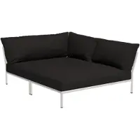 Houe LEVEL 2 Cozy Ecke Kissen rechts Aluminiumgestell