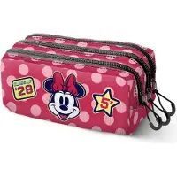 KARACTERMANIA Disney Minnie Class Dreifach-Federtasche