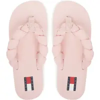 Tommy Hilfiger Zehentrenner Braided Thong Beach Sandal EN0EN02877 Rosa 40