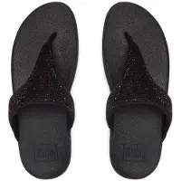 FitFlop Lulu Toe Post All Black Größe EU 39