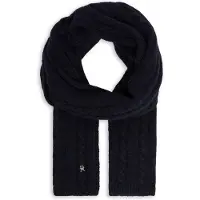Tommy Hilfiger Schal Timeless AW0AW16990 Dunkelblau