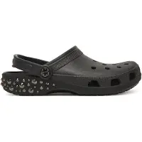 Crocs Clog Classic Studded Clog Unisex Black-Schuhgröße 39 - 40