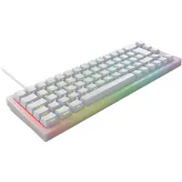 Cherry K5V2 Compact, Kabelgebunden, USB, Mechanischer Switch, QWERTZ, RGB-LED, Weiß