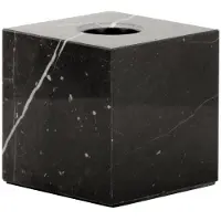 Müller-Licht Leuchte E27-Tischleuchte, Marmor schwarz 404102