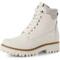 Tamaris Schnürboots Damen 32313233313936 Weiß 38 EU