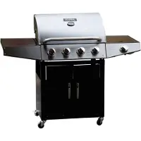 HABITAT ET JARDIN Gasgrill "Party 5" - 5 Brenner davon 1 Seitenbrenner - 15,2 kW