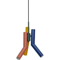 Osram Hängelampe Decor Straw, dimmbar, Multicolour, für Wohn- / Esszimmer, Metall, Modern, Pendelleuchte