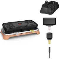 Tefal RE651JF0, 8 Person(en), Schwarz, Rechteckig, 1,1 m, 1450 W, 230 V