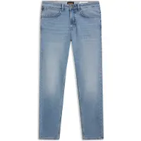 BOSS Tapered-Fit Jeans aus blauem Super-Stretch-Denim Grösse 34/32