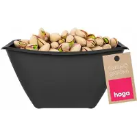 Höga Küchenschüssel Kunststoff 0,9L Schwarz 16cm