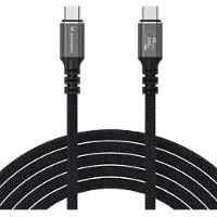 Wozinsky 5907769376726, 2 m, USB C, USB C, USB4 Gen 2x2, 40 Gbit/s, Schwarz