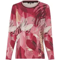 Olsen Langarmshirt in Dark Wine | Gr.: 46