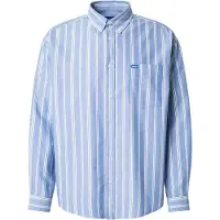 HUGO Ebill 10268598 Blue Langarmhemd
