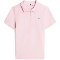 Tommy Hilfiger Poloshirt "1985 Slim Fit Pique Premium" mit Logostickerei, mit Seitenschlitzen