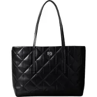 Calvin Klein Handtasche Quilted Small Tote LV04F3325G Schwarz