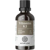 Nature Love Vitamin K2 MK7-200µg - 50ml Höchster all-trans-Gehalt 99,7+% K2Vital von Kappa 50 ml Tropfen