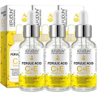 P-Beauty Gesichtsserum für Gesichtspflege Ferulic Acid Vitamin C + E 3x30 ml Serum