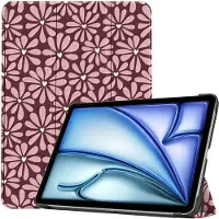 IMoshion Design Trifold Klaphülle für das Apple iPad Air 11 Zoll (2026) M4 / (2025) M3 / (2024) M2 / Air 5 (2022) / Air 4 (2020) - Bloom Love Blush