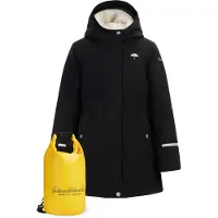 Schmuddelwedda Anorak + Tagesrucksack - SET Mädels schwarz