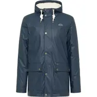 ICEBOUND herren regenjacke mit teddyfutter - marine, S