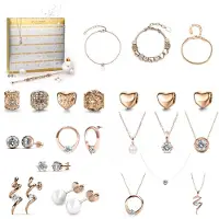 MYC Paris Adventskalender 13 Juwelen und 11 Perlen - Roségold