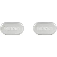 HUGO Manschettenknöpfe E-Classic 50494892 Silberfarben