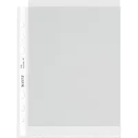 Leitz Prospekthülle 4795, DIN A5, oben offen, 100 Stück, genarbt transparent