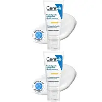 CeraVe Feuchtigkeitsspendende Gesichtscreme mit LSF 30 x2 2x52 ml Creme