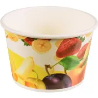Starpak 50 EISBECHER PAPPE RUND 250ML 9,5X6,2CM
