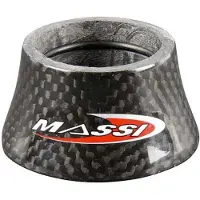 Massi Carbon Aero Head Set 25 Mm Headset-abstandshalter Schwarz 20 mm Schwarz 20 mm