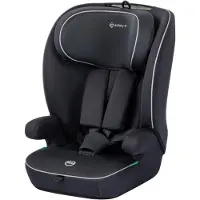 Safety 1st Venus i-Safe, Mitwachsender Kindersitz, 15Monate–12Jahre (76–150cm), 11 Kopfstützenstufen, Seitenaufprallschutz, Black