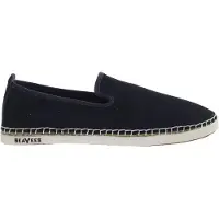 Seavees Ocean Park Slip-on Blue Wildleder Leder Womens Espadrilles